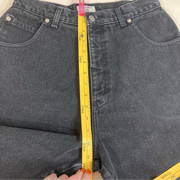 VINTAGE Heavy Denim Calamity Jeans High Rise Black - Picture 5 of 12